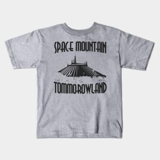 Space Mountain - Attraction - Dark Version Kids T-Shirt